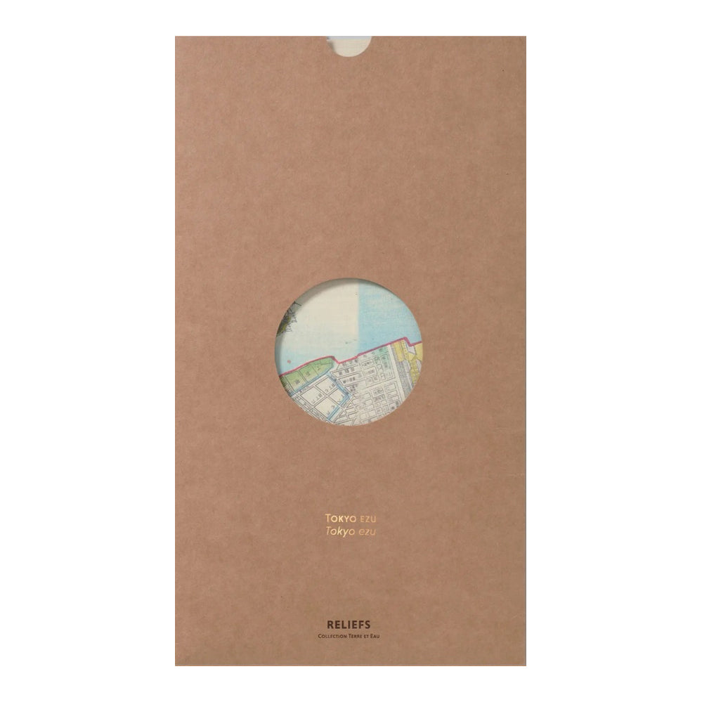 Map of Tokyo Ezu (1882)