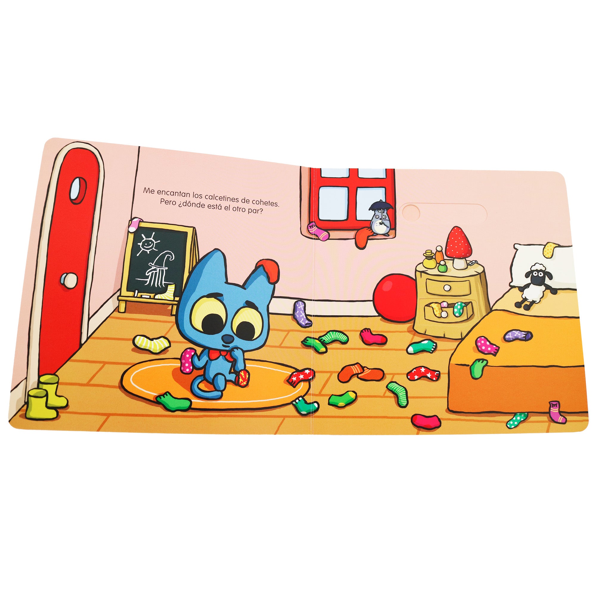 Minino y los calcetines