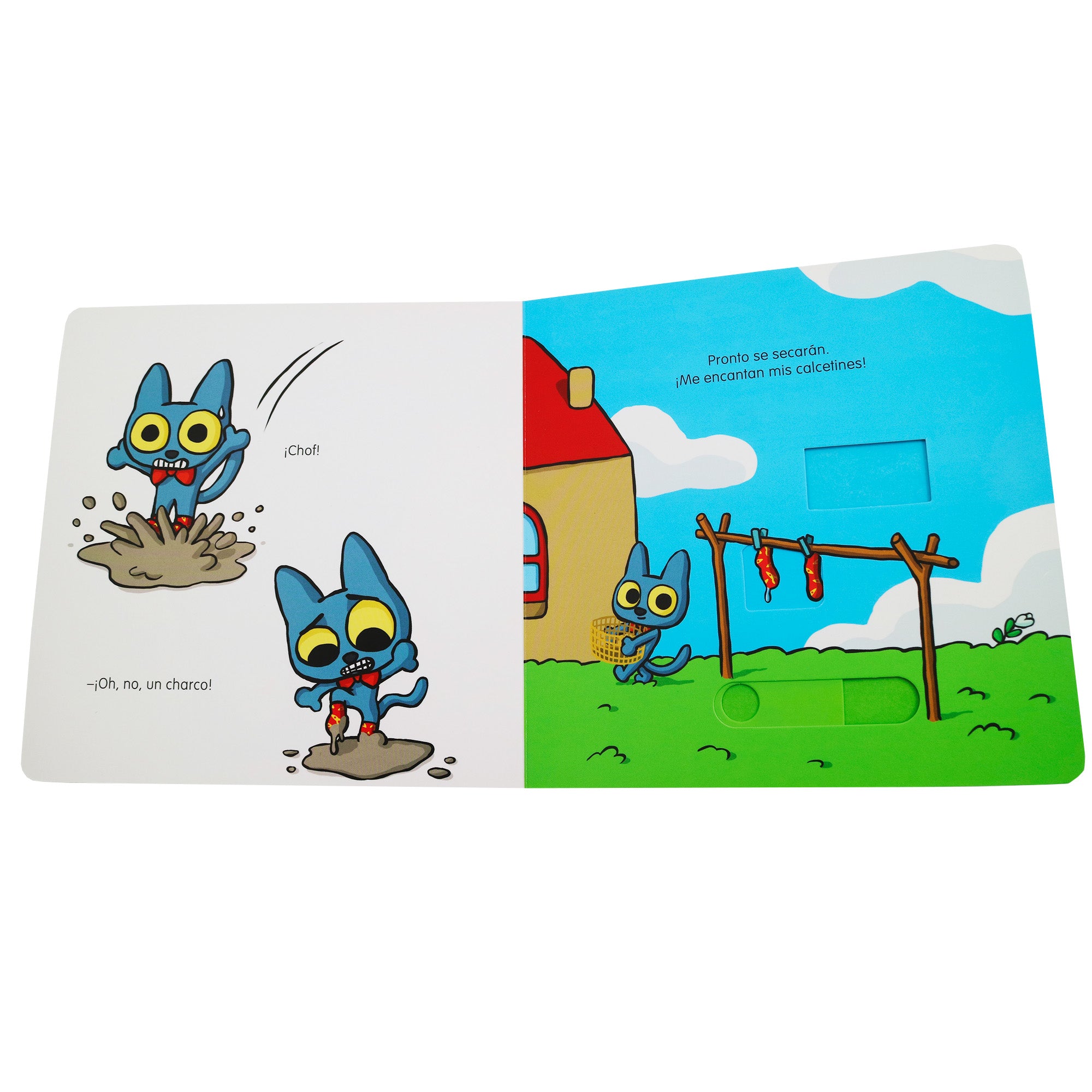 Minino y los calcetines