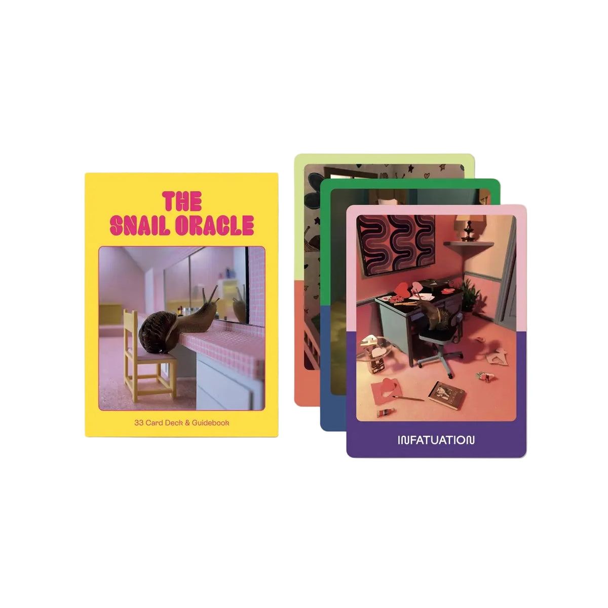 The Snail Oracle: 33 Card Deck & Guidebook - Broccoli