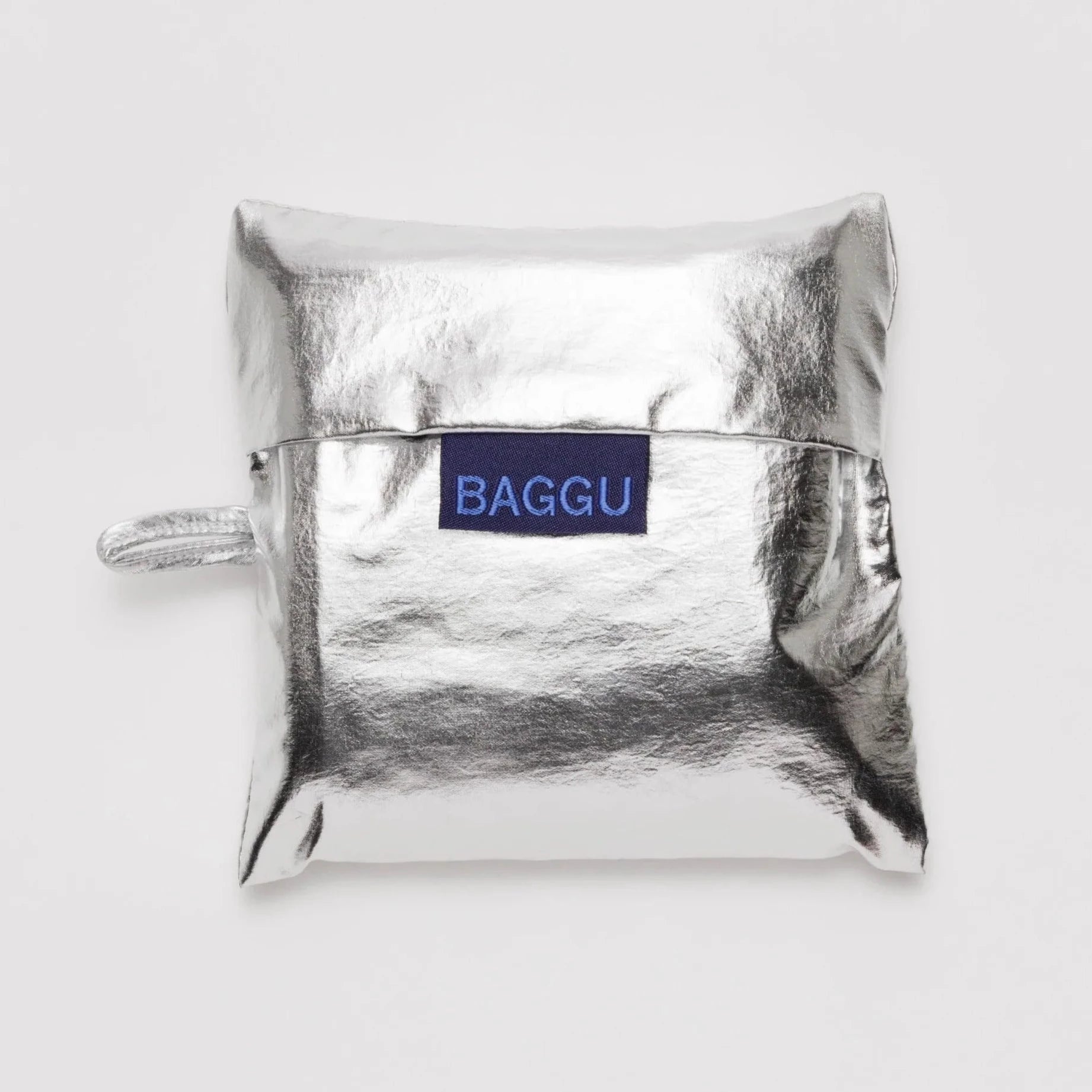 BAGGU Standard Bag - Metallic Silver