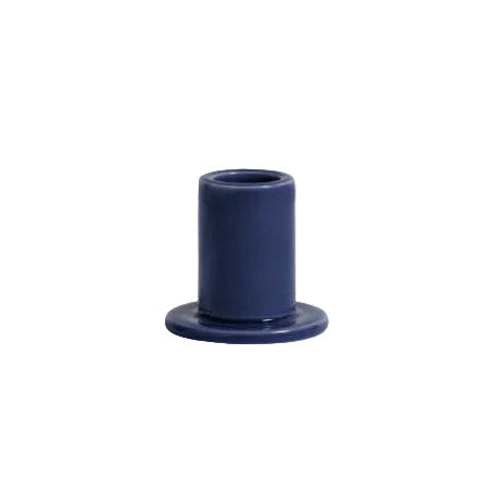 Bougeoir Tube S - Blanc Cassé