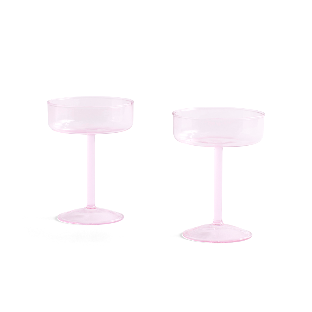 Tint Coupe Glass - Pink