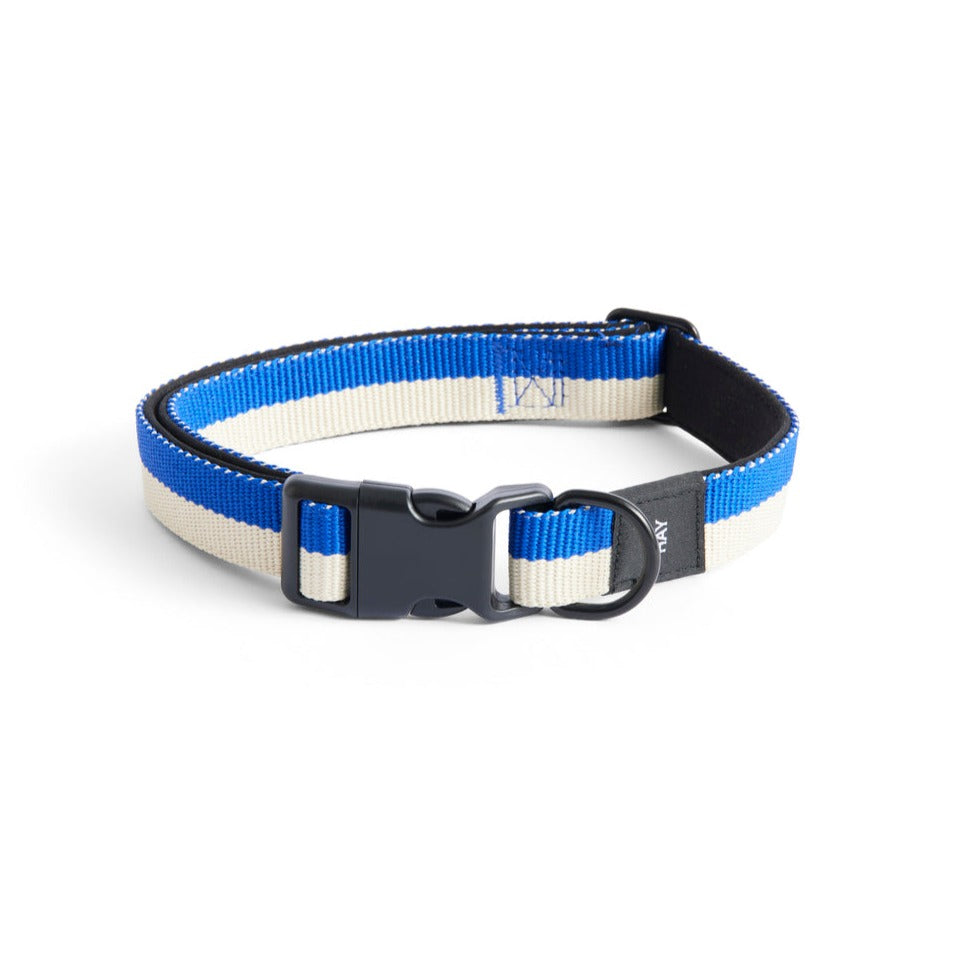 Collar para perro Flat S/M Blue, Off-white - HAY