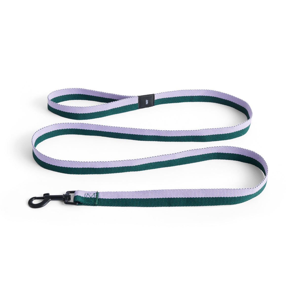 Flat Lavender Green dog leash - HAY