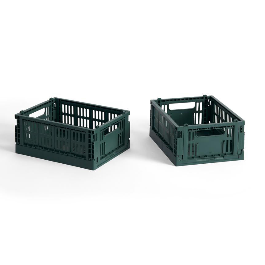 Caja Crate Plegable Mini set de 2 - HAY
