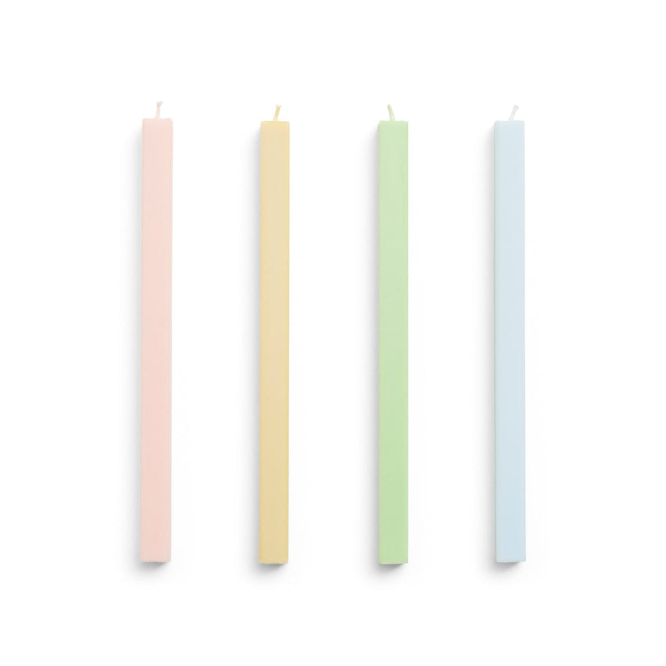 Square Candles Set of 4