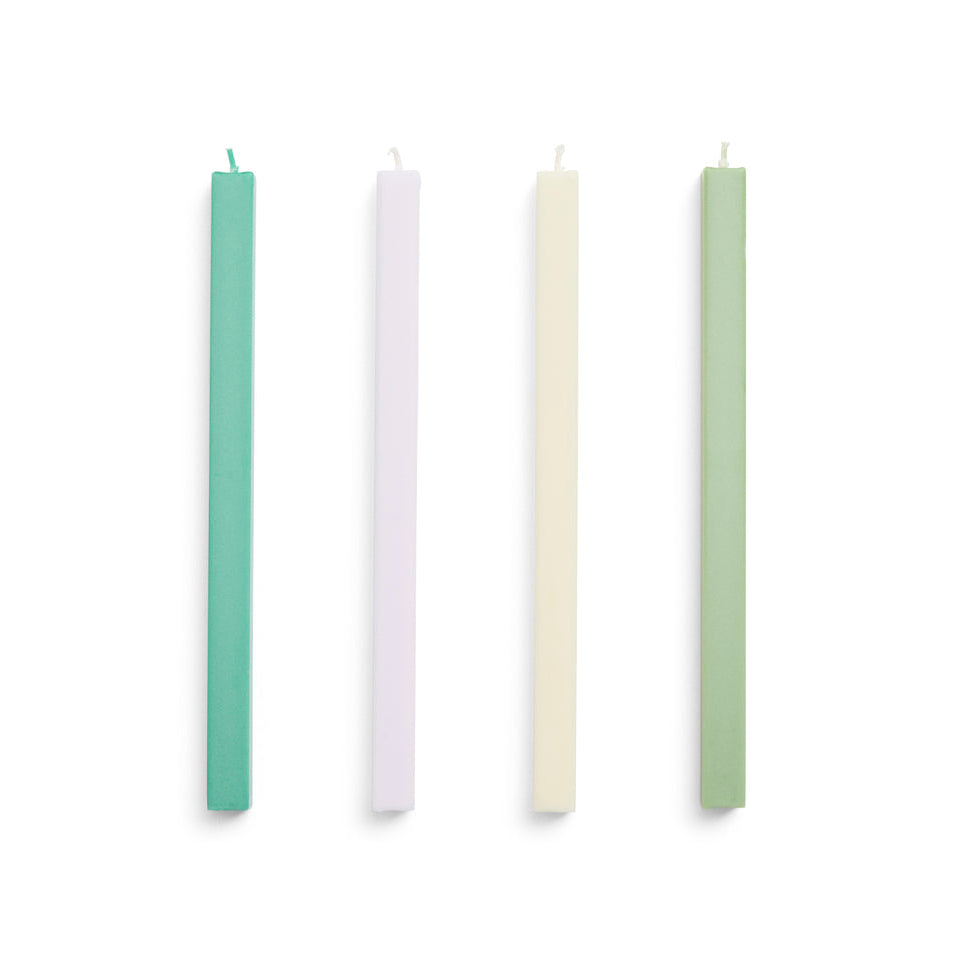 Square Candles Set of 4