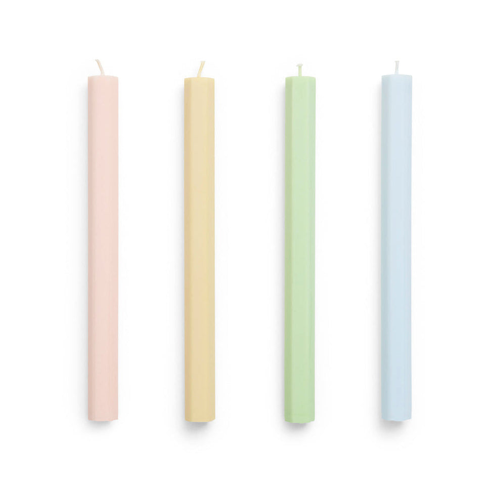 Velas Hexagon Set de 4