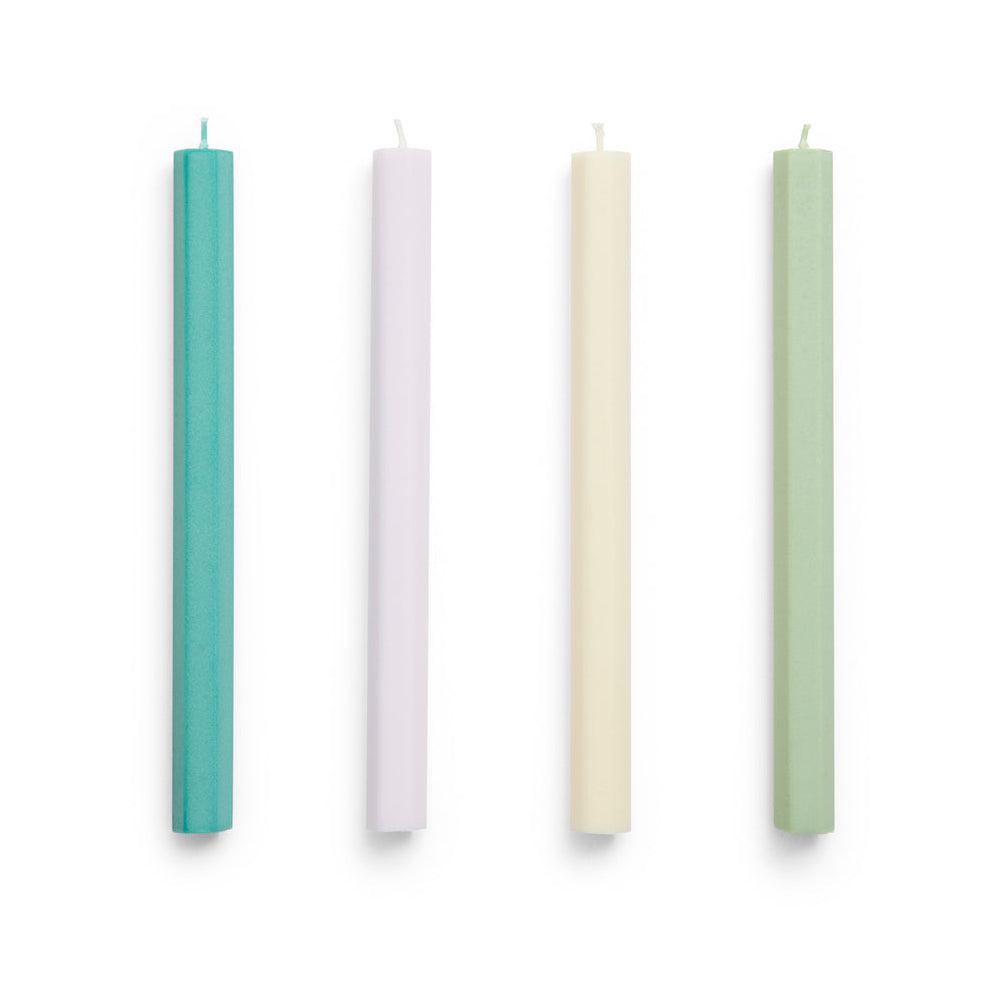 Velas Hexagon Set de 4