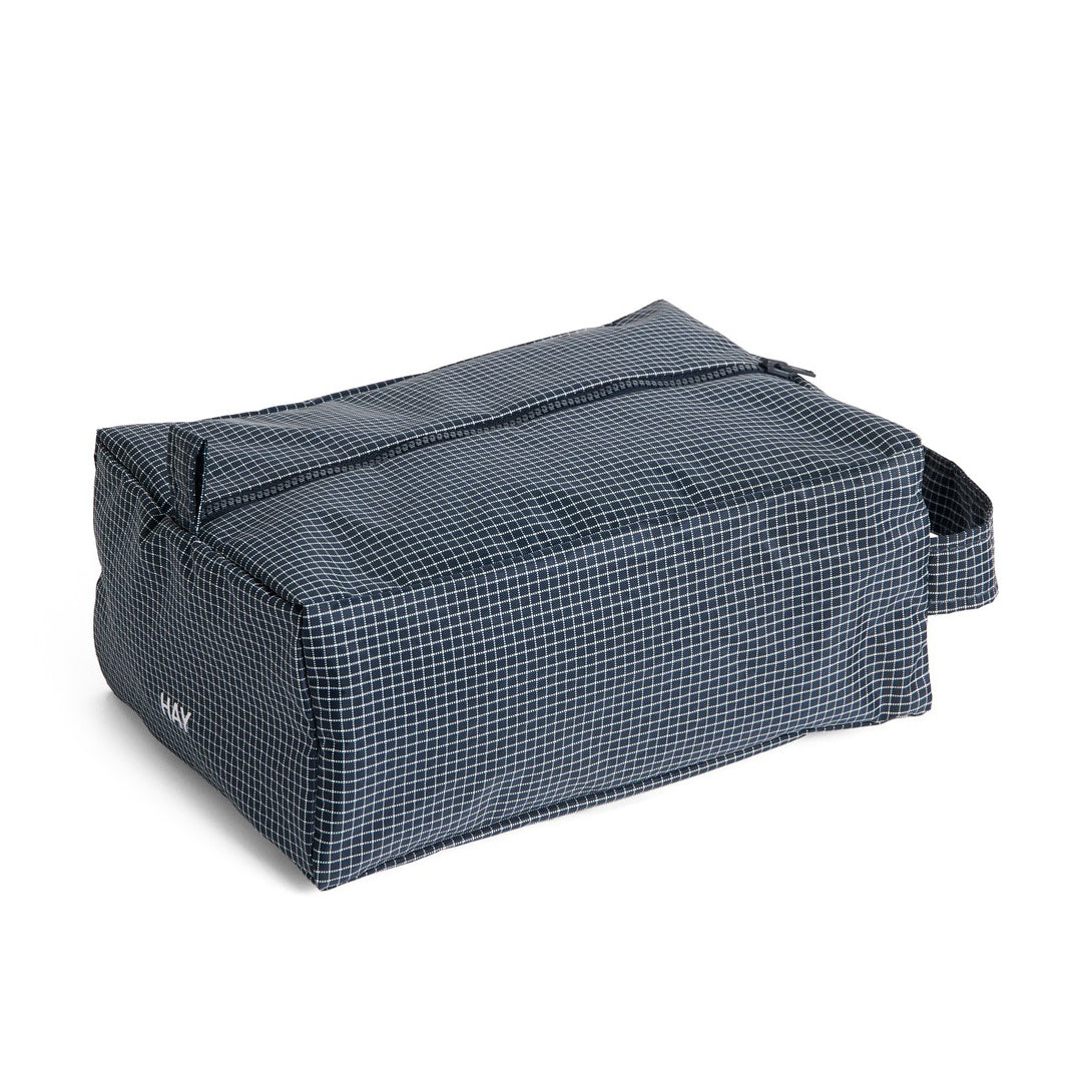 Neceser Grid Wash Small - HAY