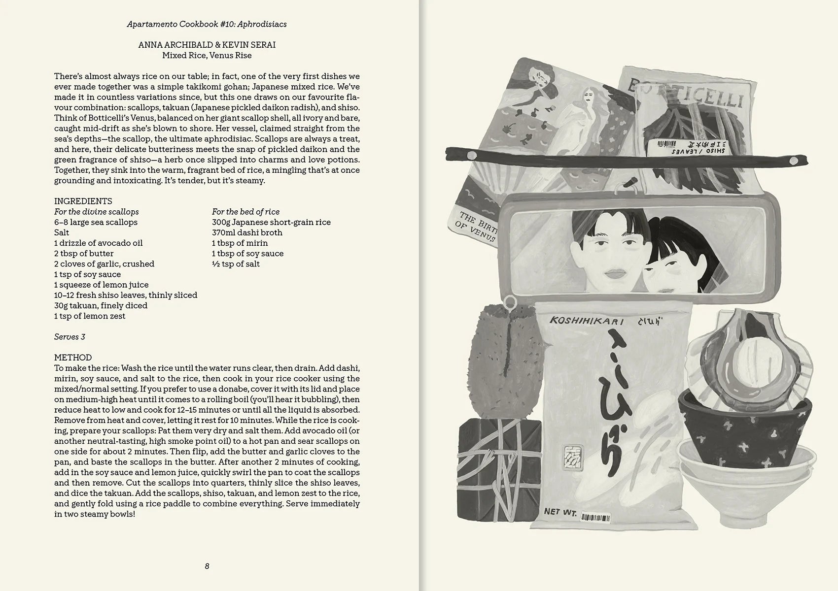 Apartamento Cookbook #10 APHRODISIACS