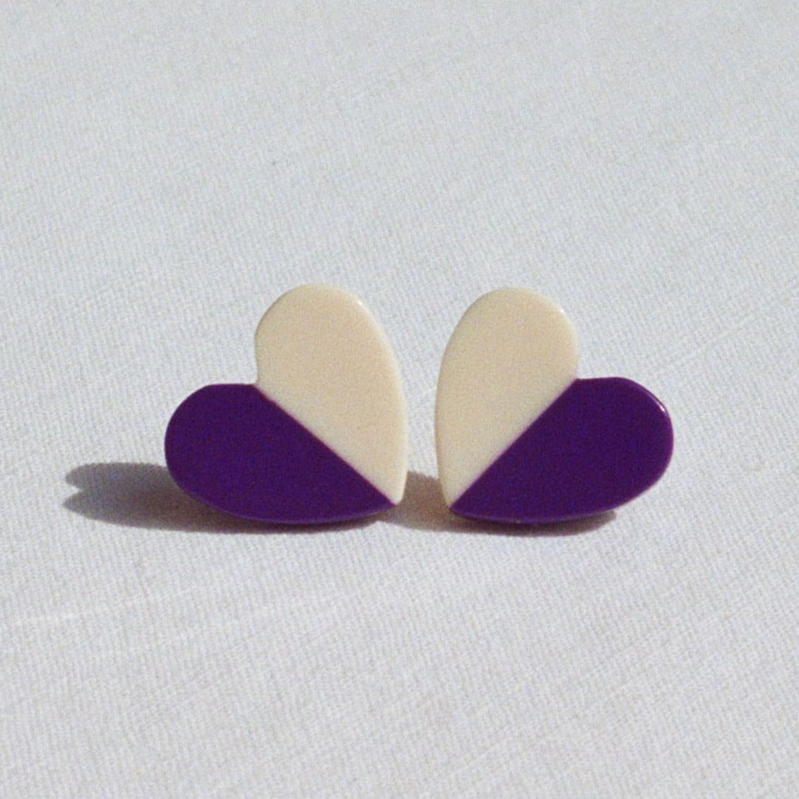 Après Ski Earrings - Leonora Purple 