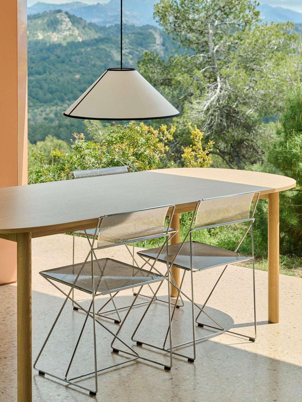 Silla X-Line - Cromada