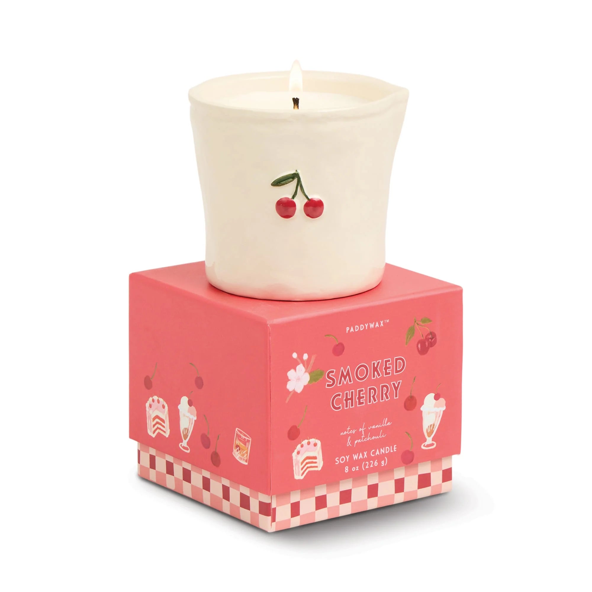 Ceramic Bistro Candle