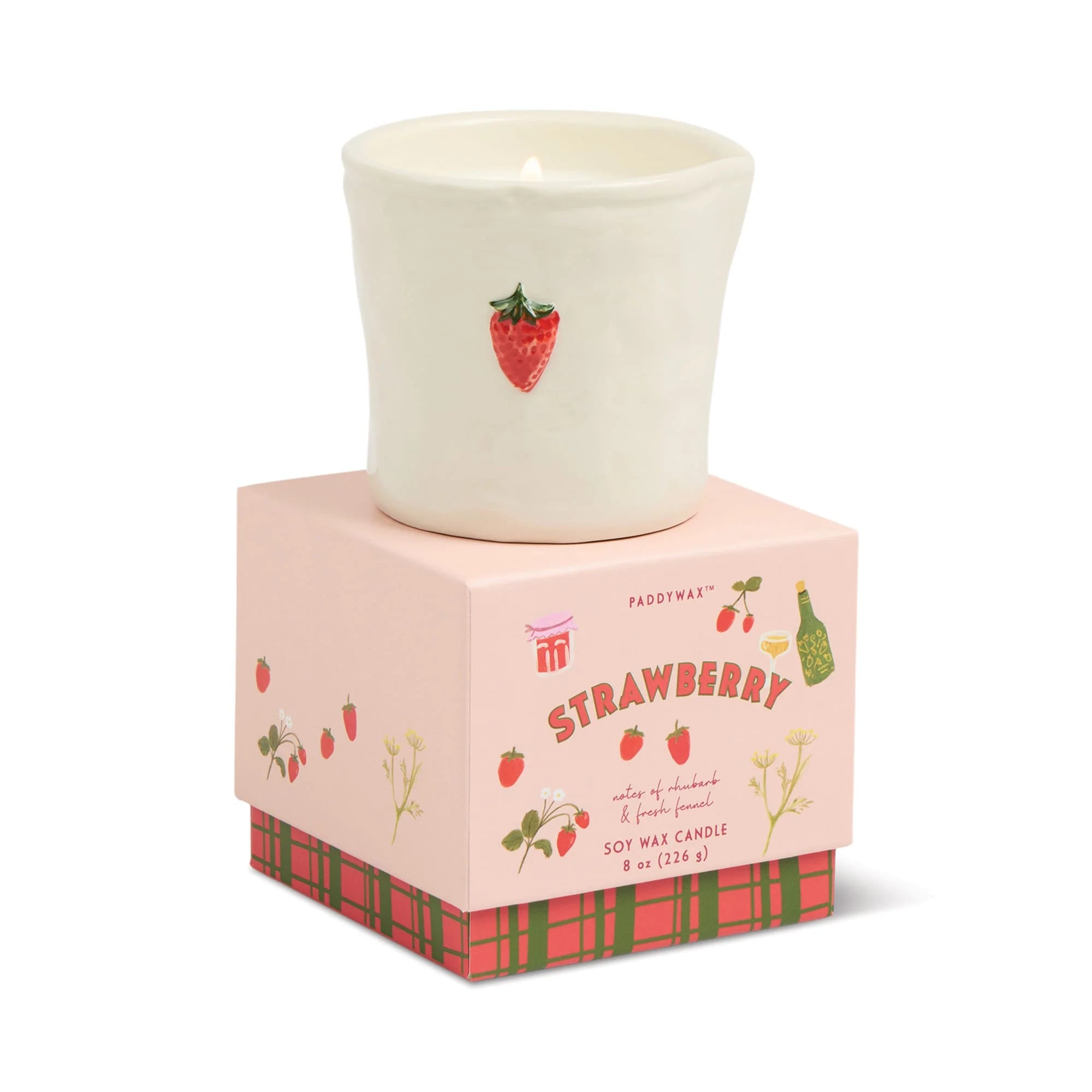 Ceramic Bistro Candle