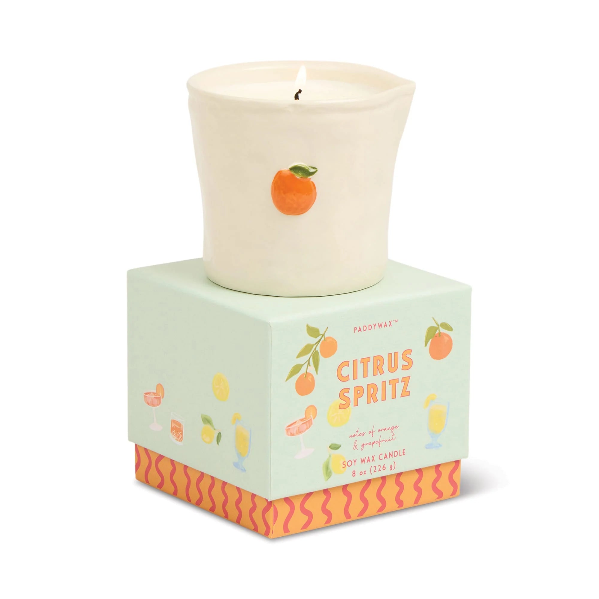 Ceramic Bistro Candle