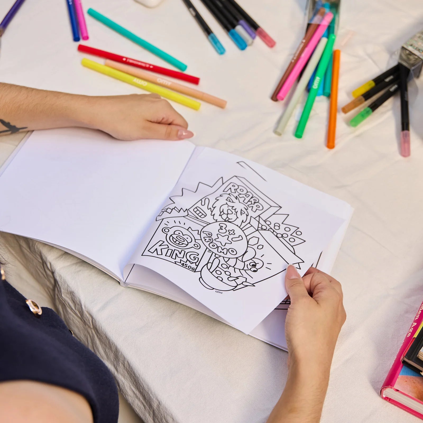 Libro para colorear Cozy Art