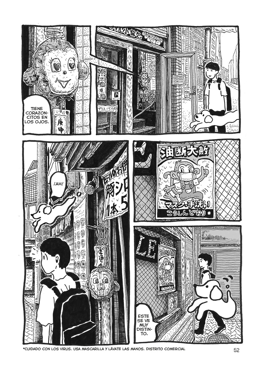 Callejeando con un perro fantasma