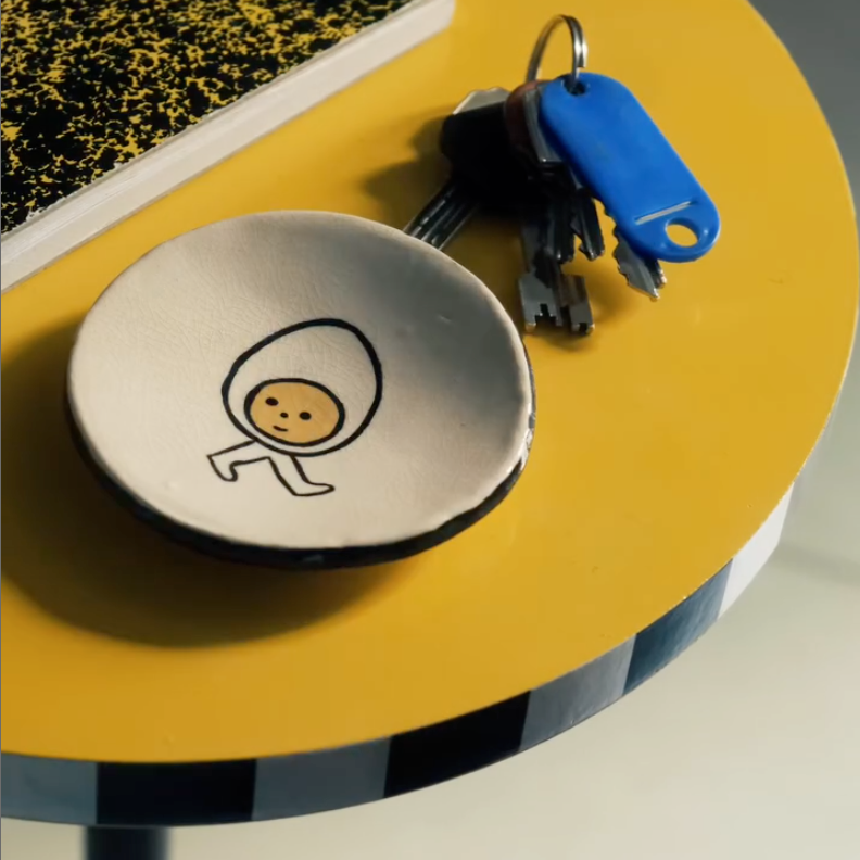 Platito huevo - Fuyu Art