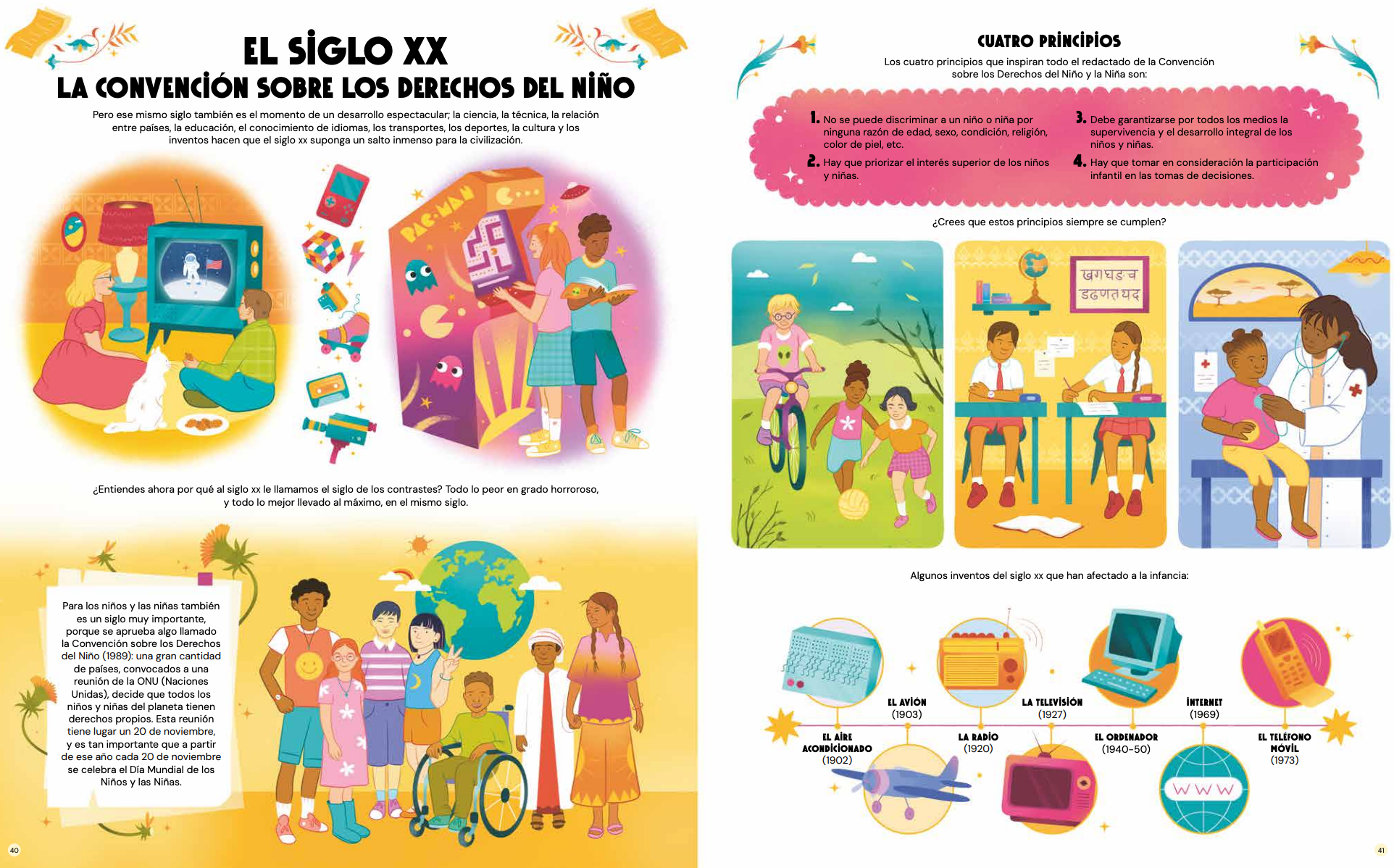 Viaje al pasado. ¿Qué hacían los niños y niñas de tu edad en las diferentes épocas de la historia?