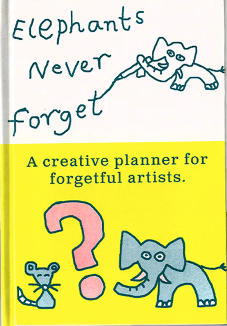 Planner Elephants Never Forget - Jumbo Press