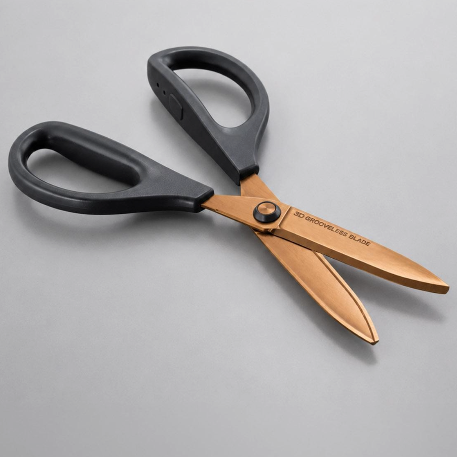 Tijeras Titanium glue-less blade