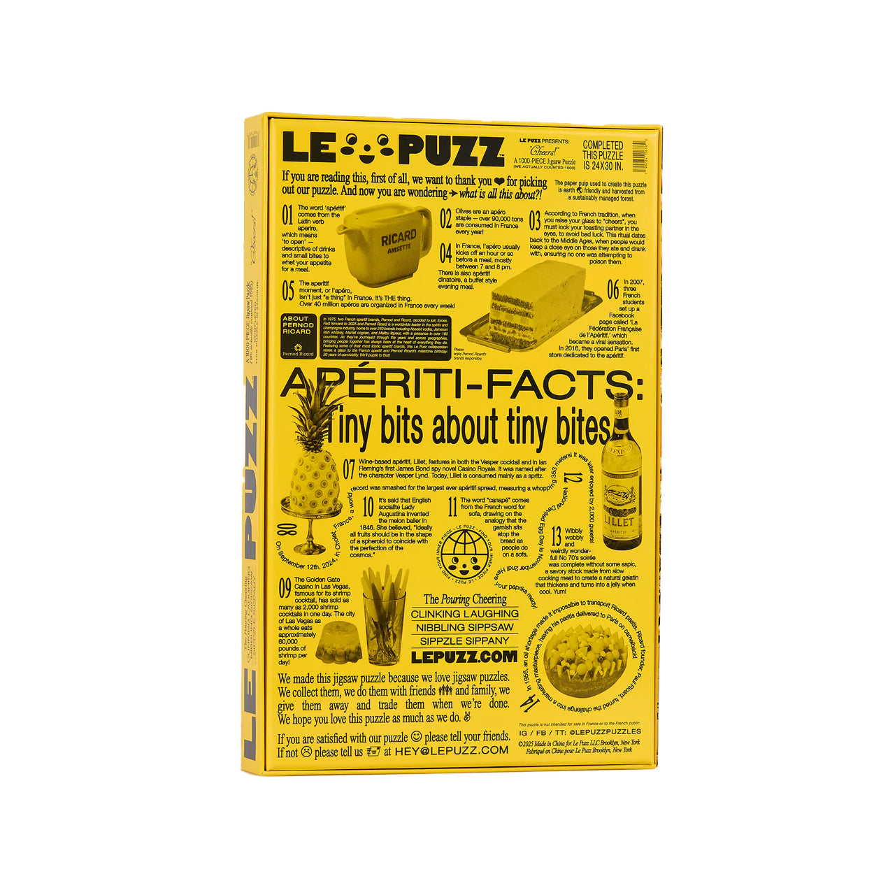 Puzzle Cheers - Le Puzz