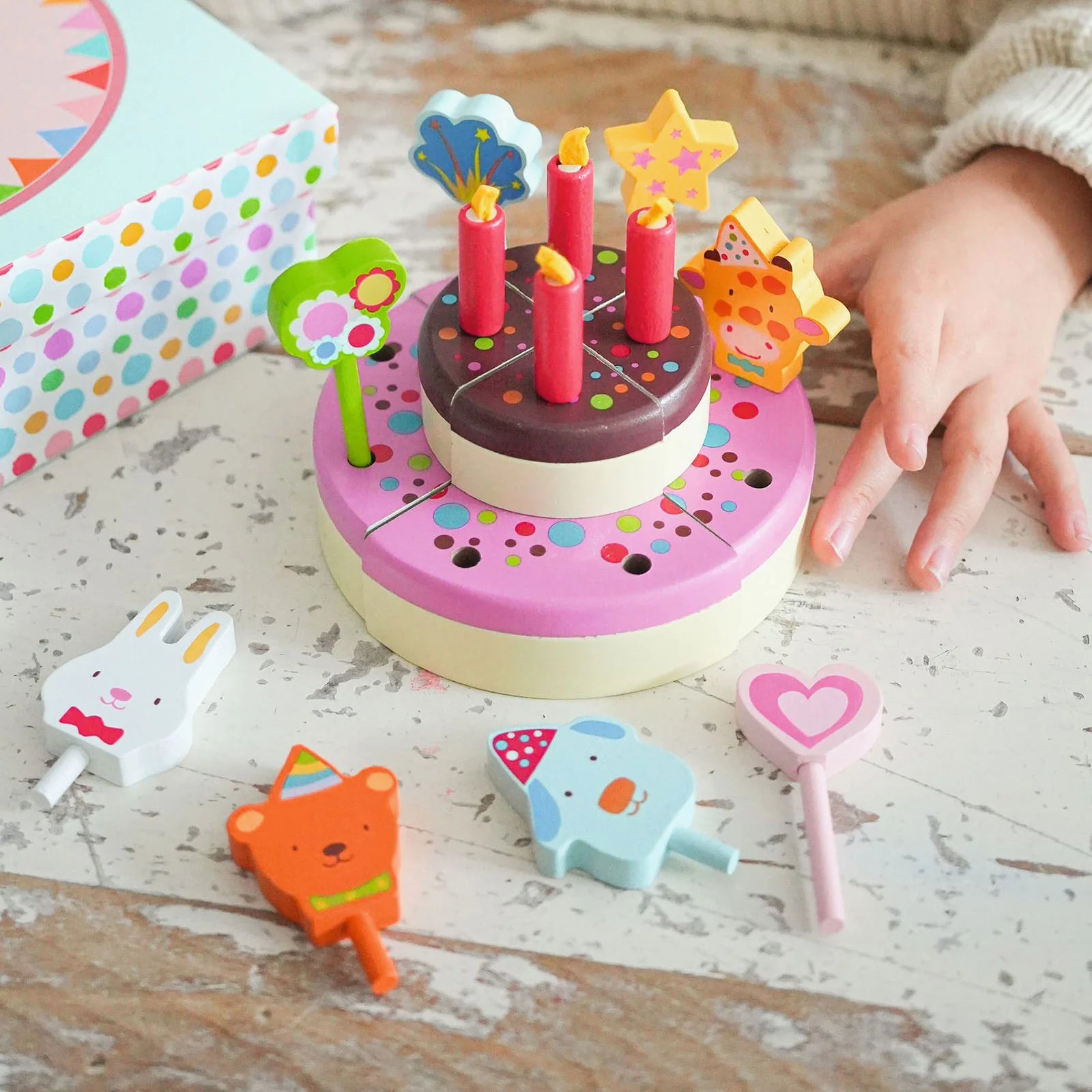 Juego de imitación Tarta de cumpleaños