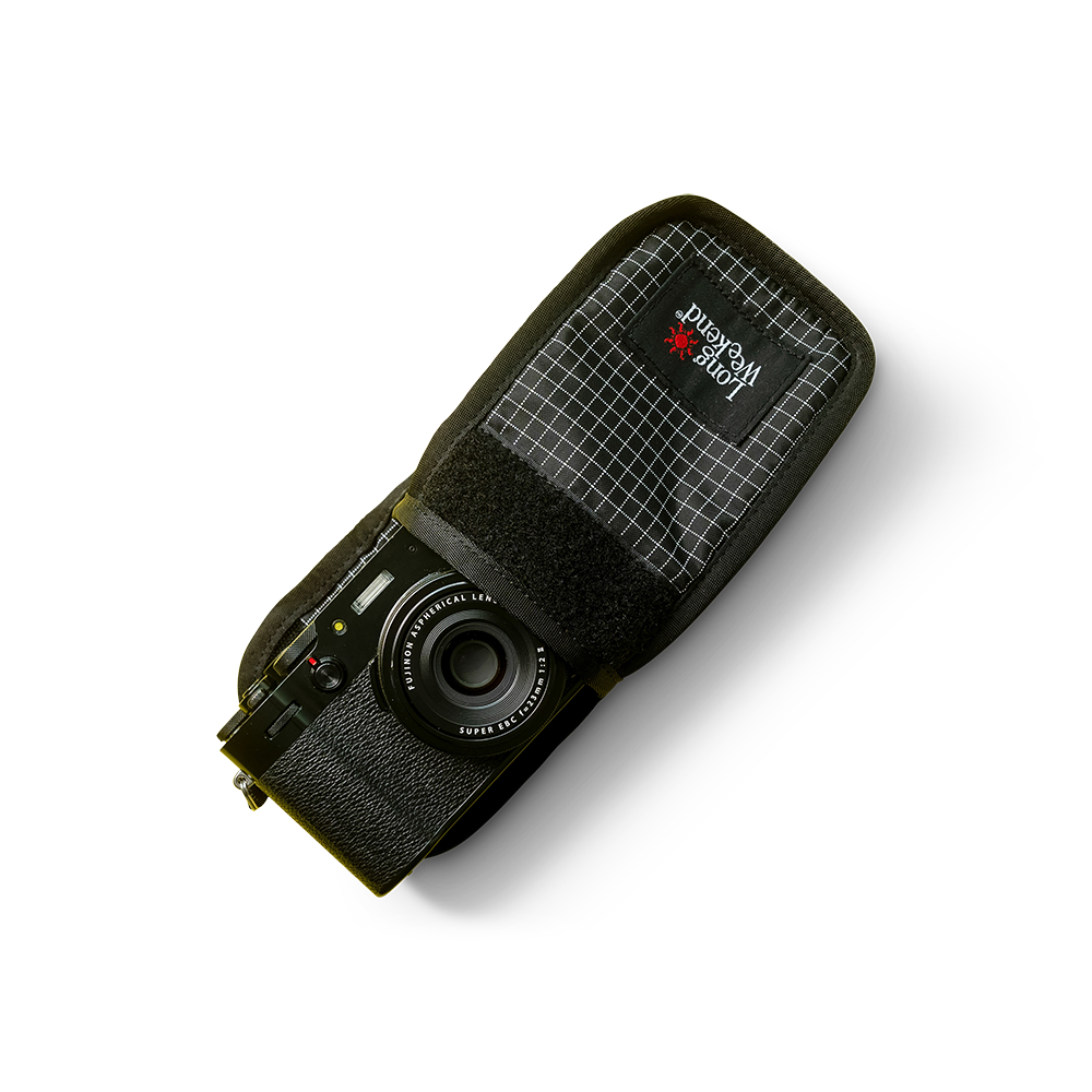 Black Compact Camera Case - Long Weekend