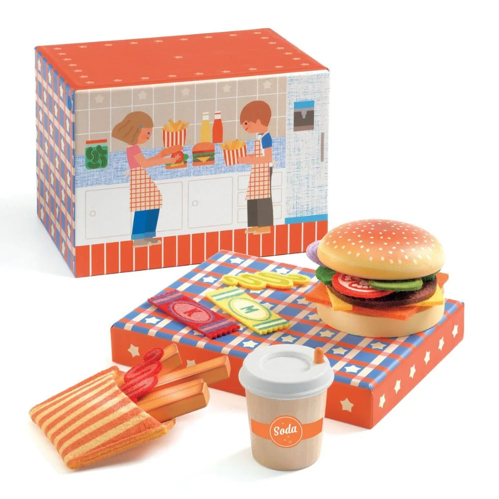 Juego de imitación Hamburguesería