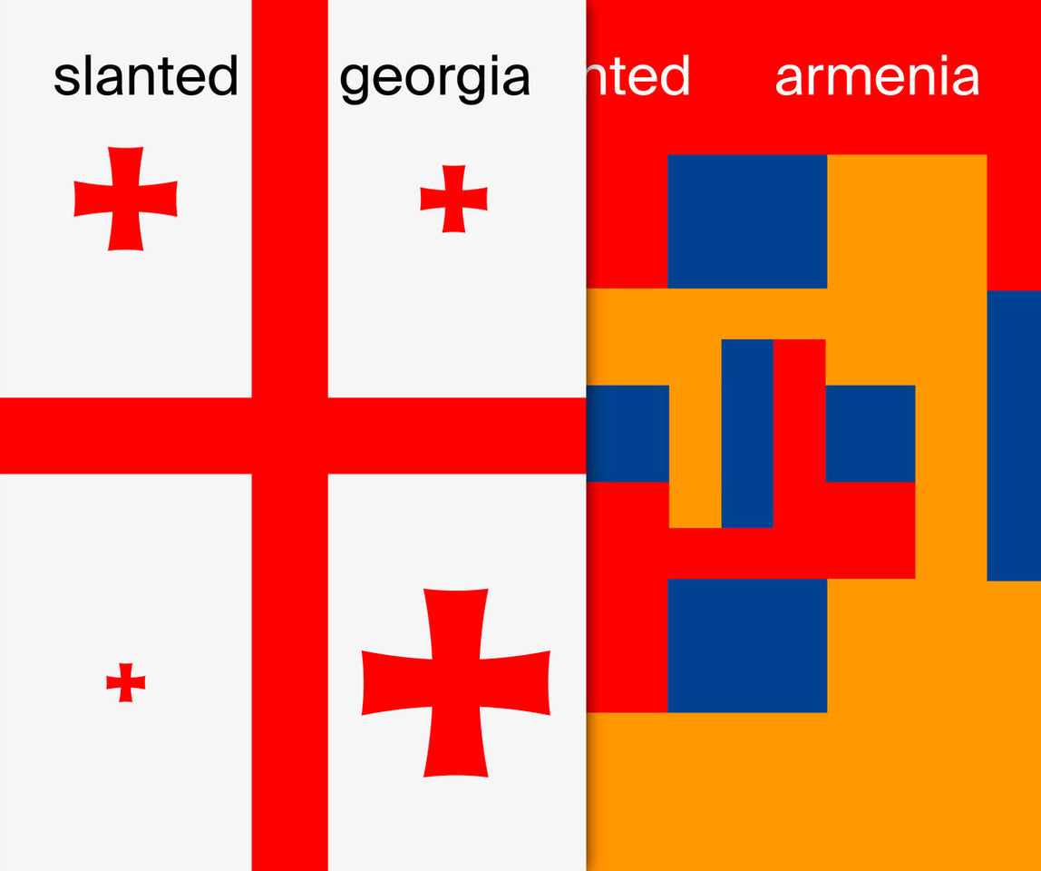 Slanted Special Georgia/Armenia
