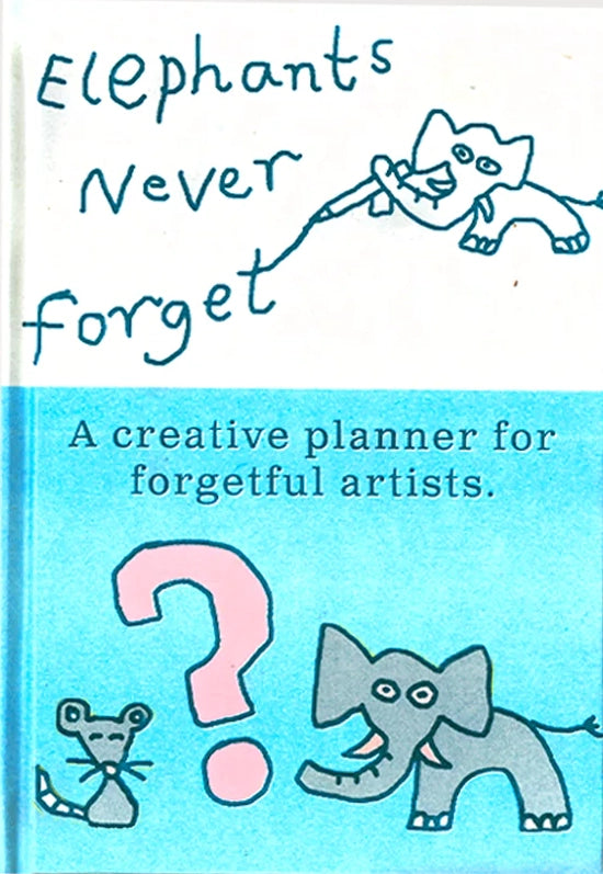 Planner Elephants Never Forget - Jumbo Press