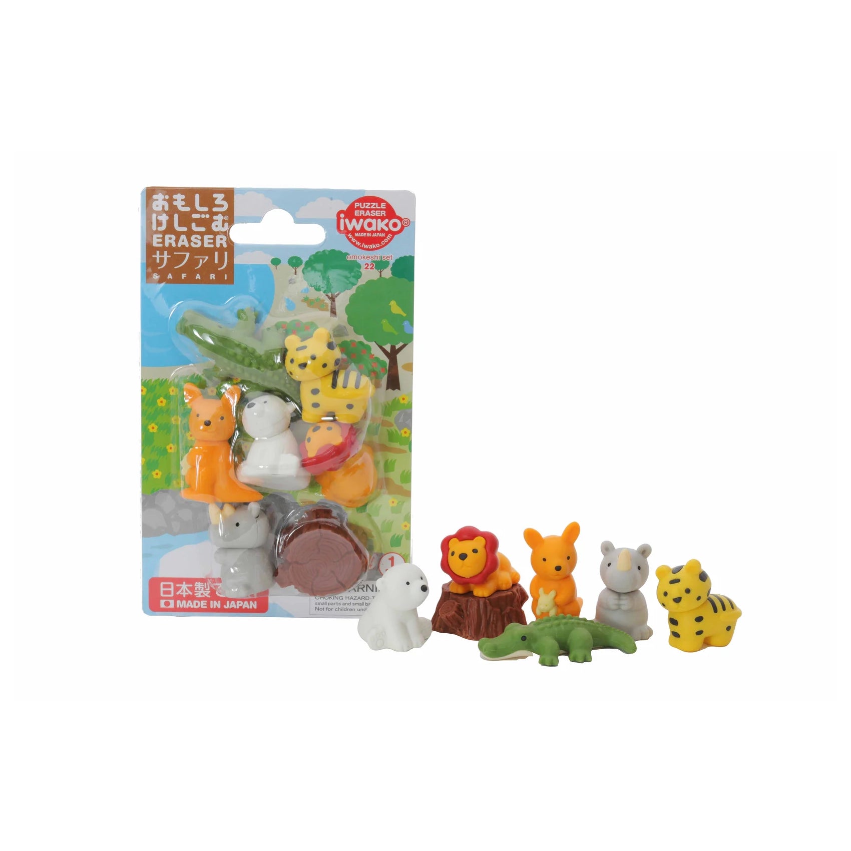 Set de gomas de borrar - IWAKO