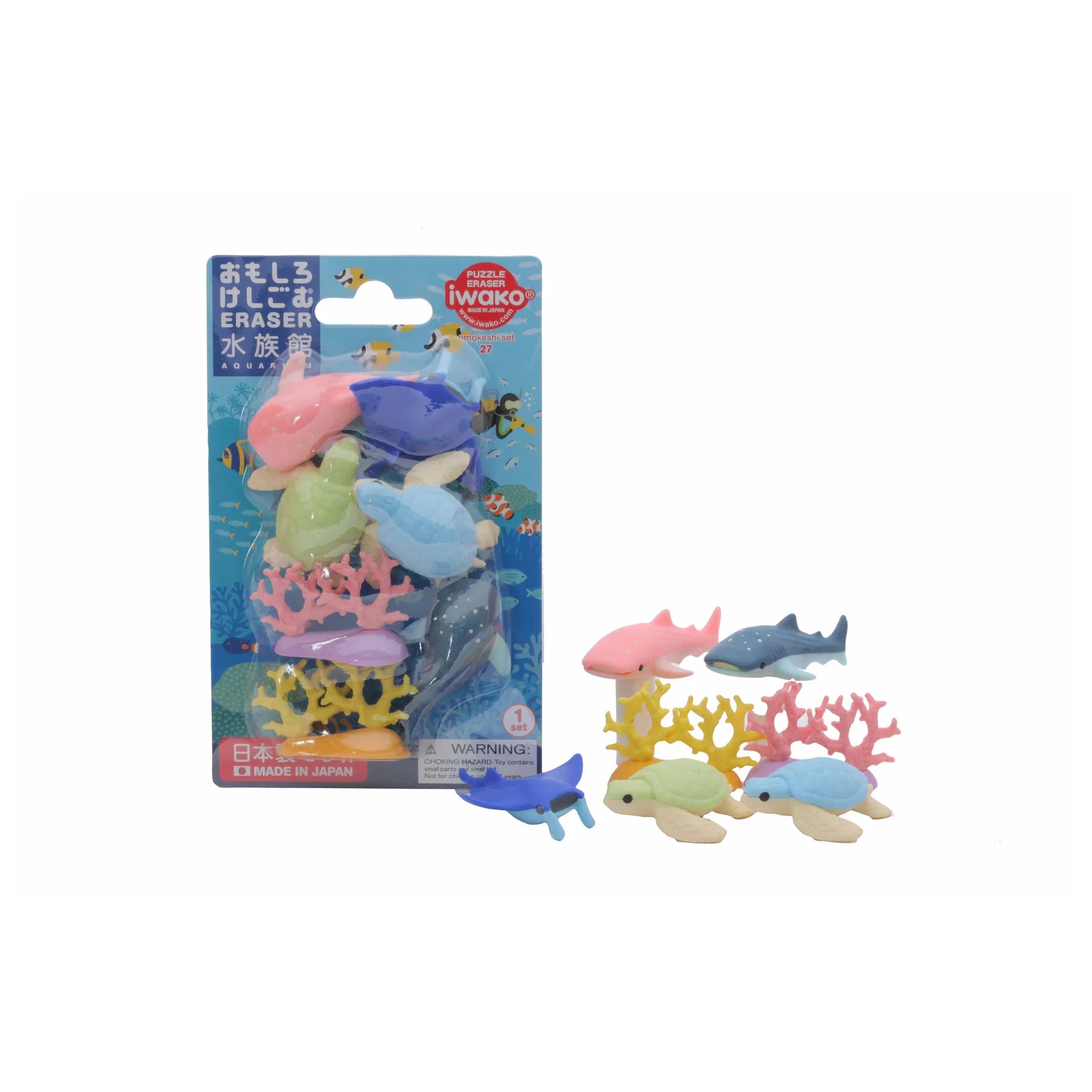 Set de gomas de borrar - IWAKO