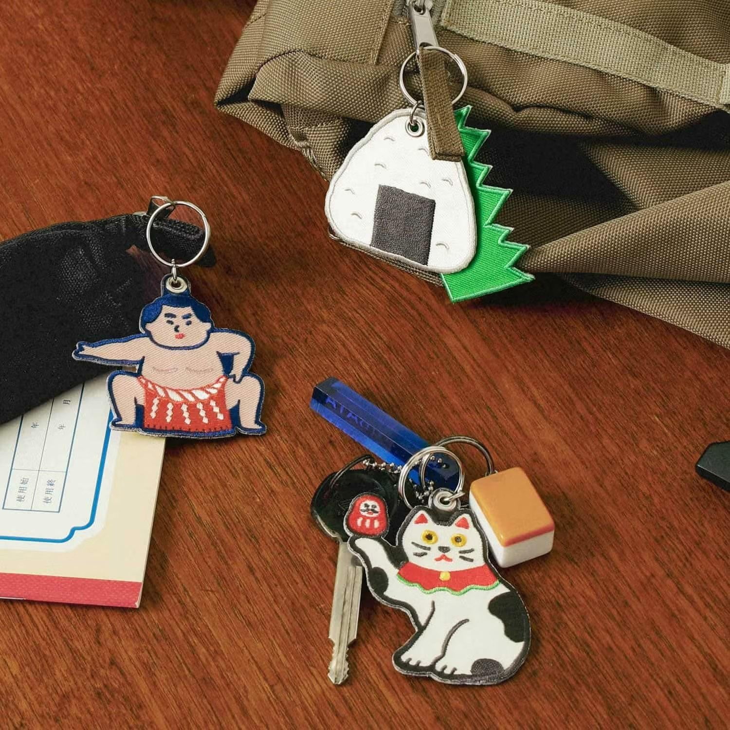 Llavero parche Japanese Motif