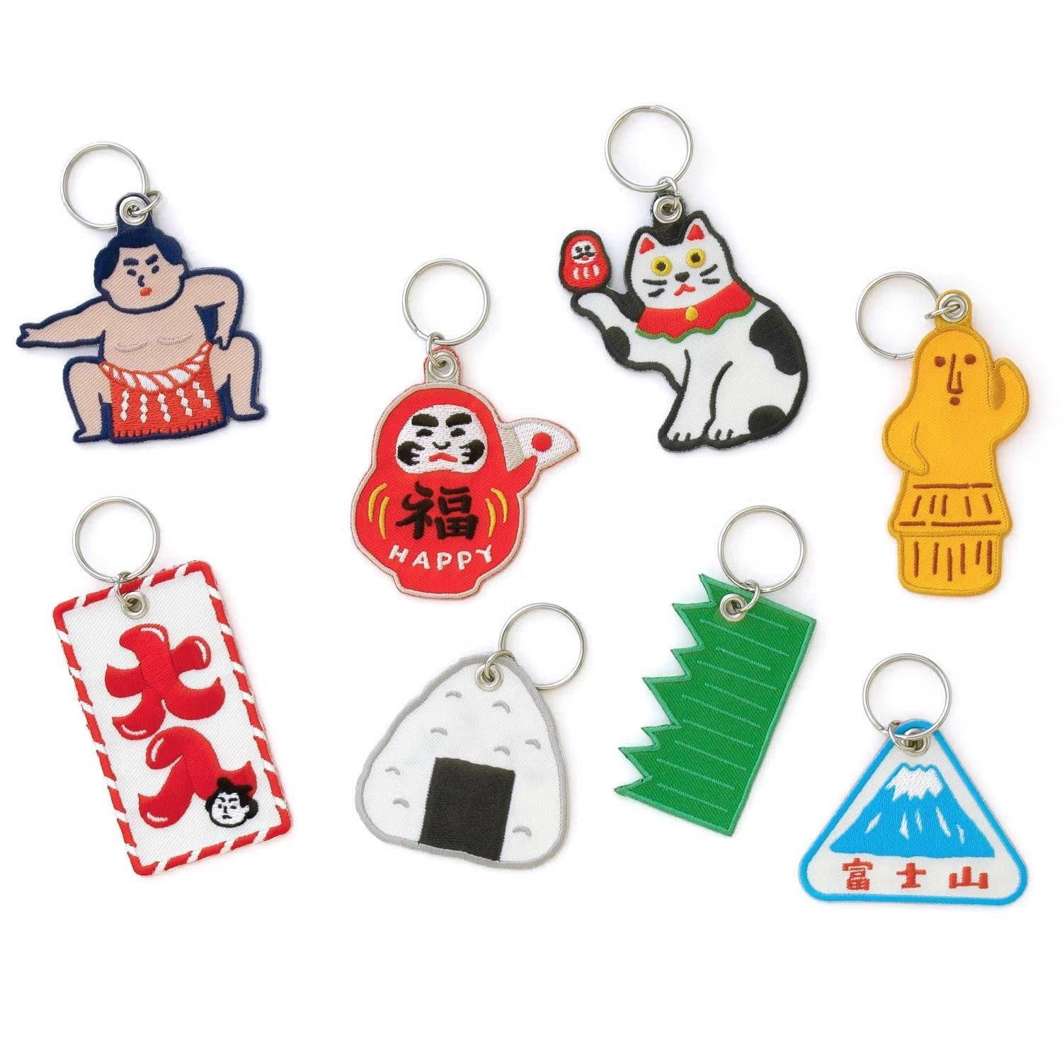 Llavero parche Japanese Motif