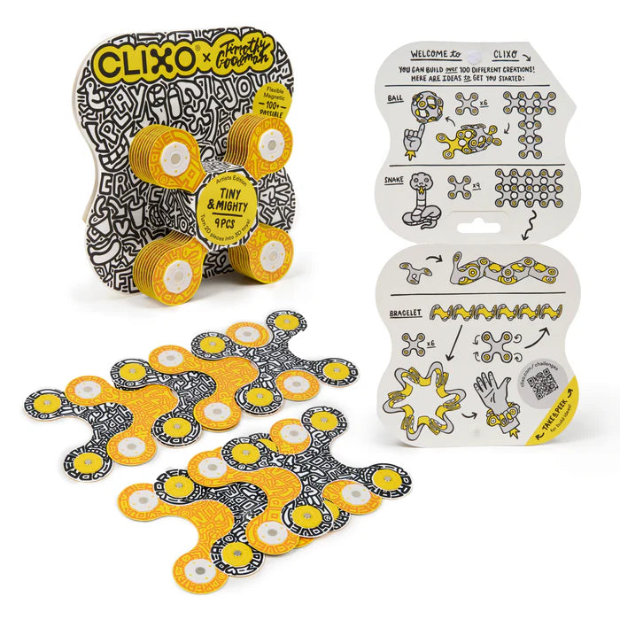 Clixo Tiny & Mighty Minipack - Artist Edition: Timothy Goodman
