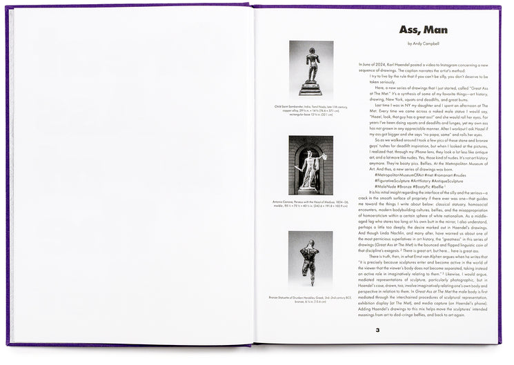 Great Ass at The Met - Karl Haendel