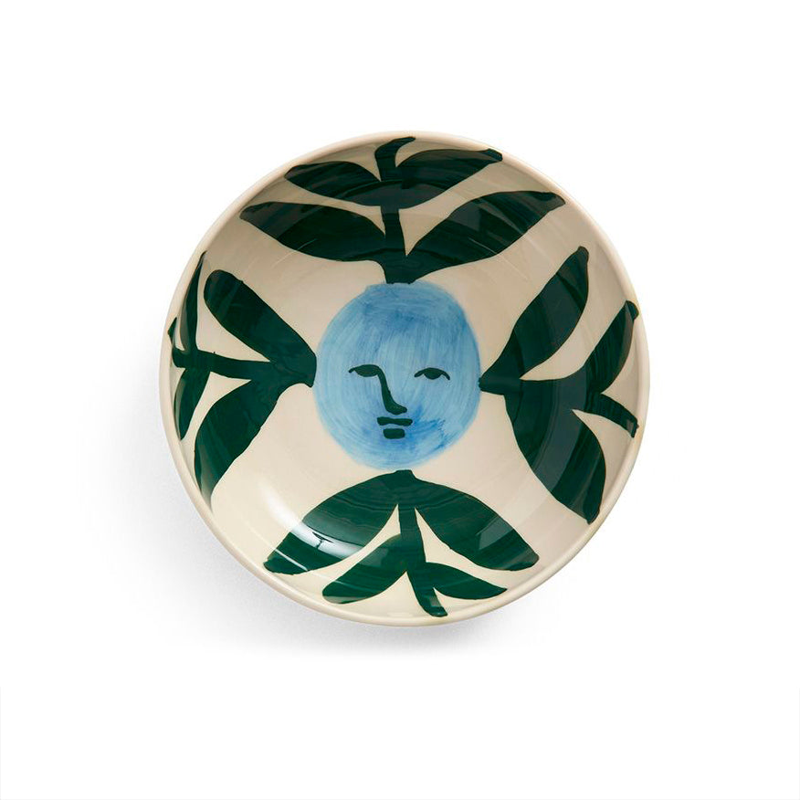 Bowl Moon Face Ø18 La Pittura - HAY