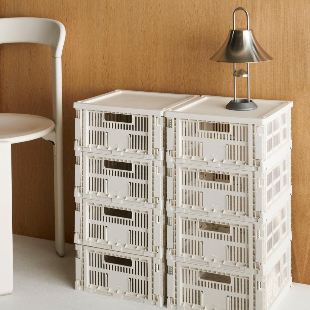 Caja Crate Plegable Medium Square - HAY