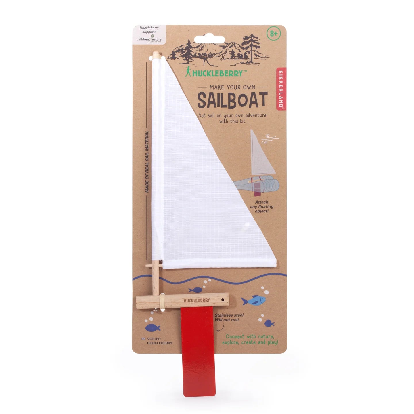 Make your own Huckleberry sailboat