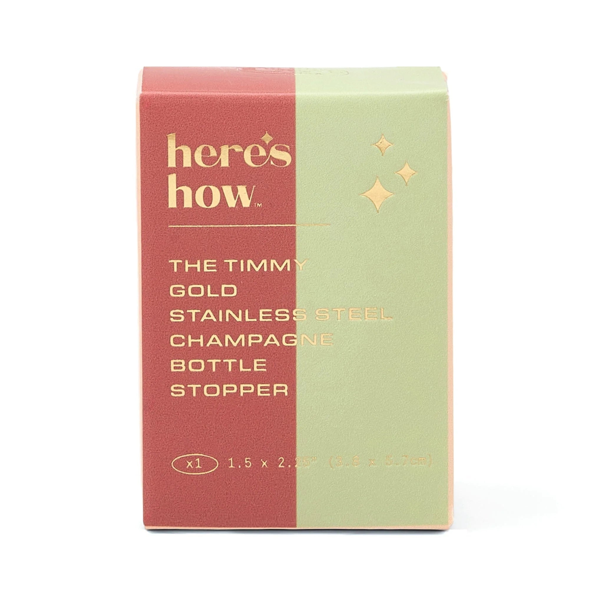 Tapón para champán Timmy - Gentlemen's Hardware