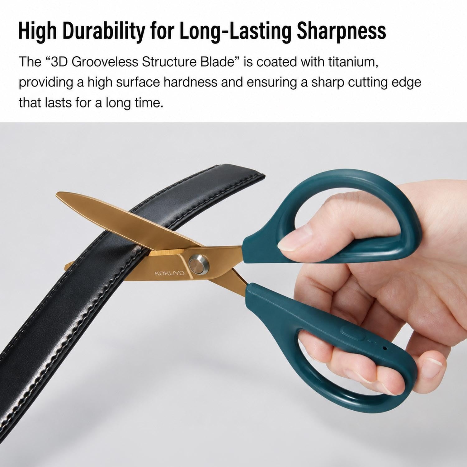 Tijeras Titanium glue-less blade