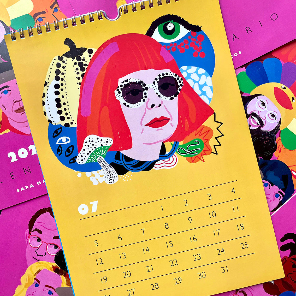 Calendario 2027 Sara Marcos