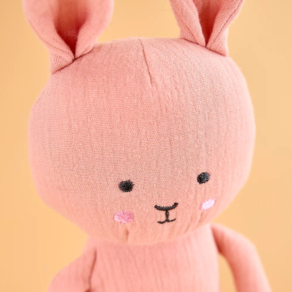Peluche conejo y mantita