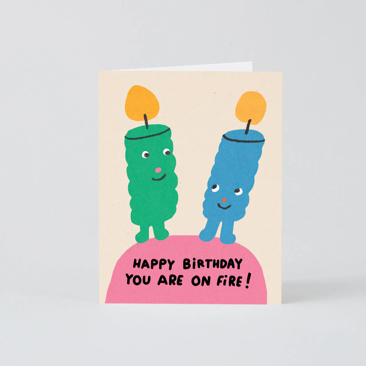 Tarjeta Happy Birthday You Are On Fire