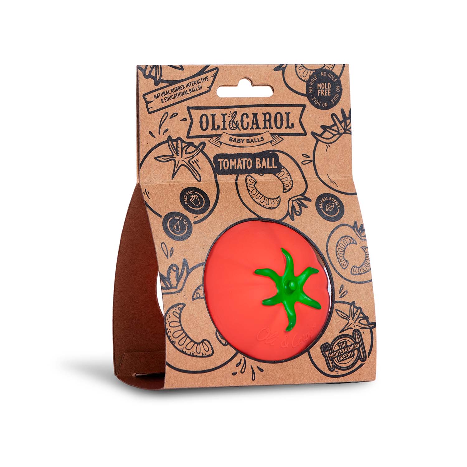 Tomate Pelota Sensorial - Oli&Carol