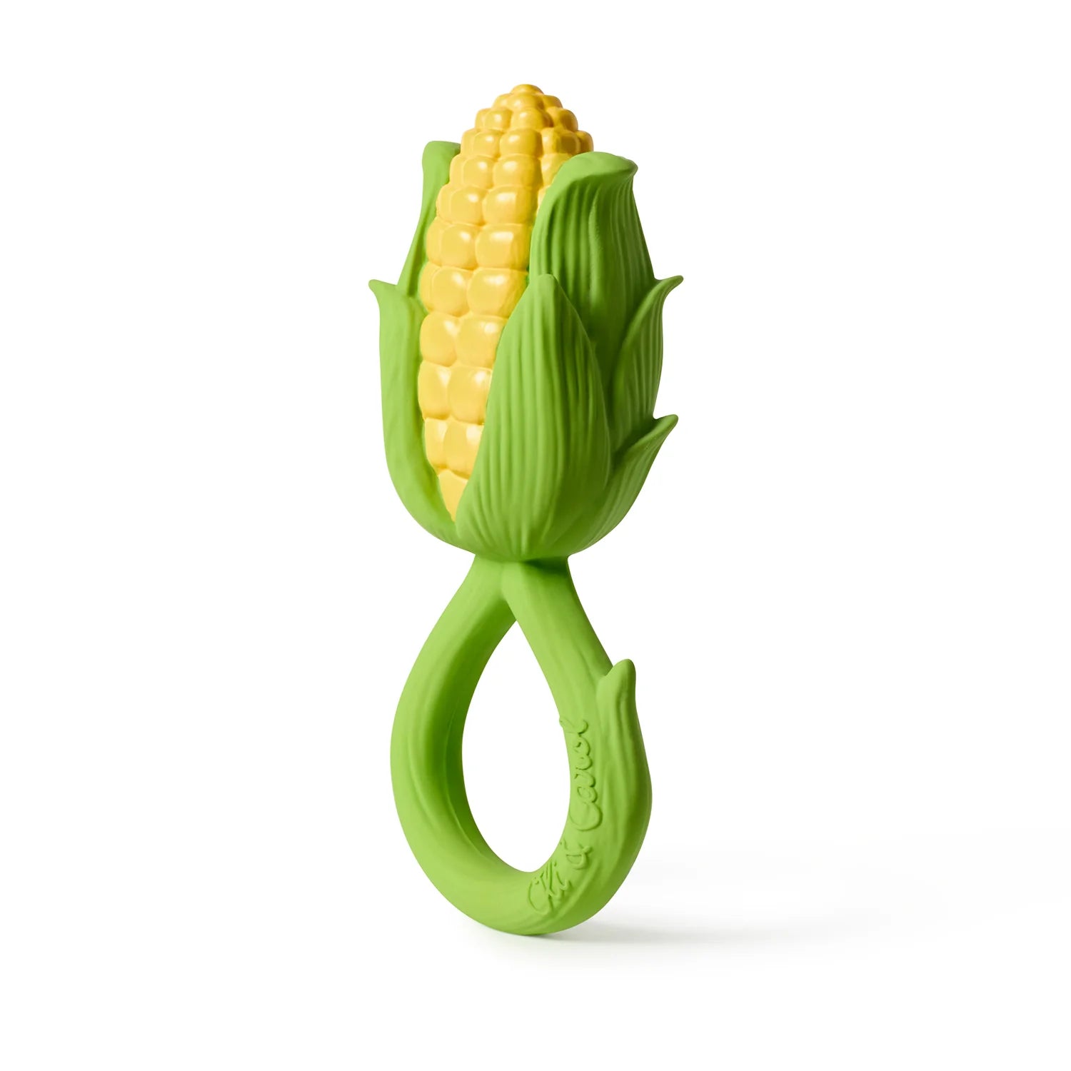 Corn teether rattle 