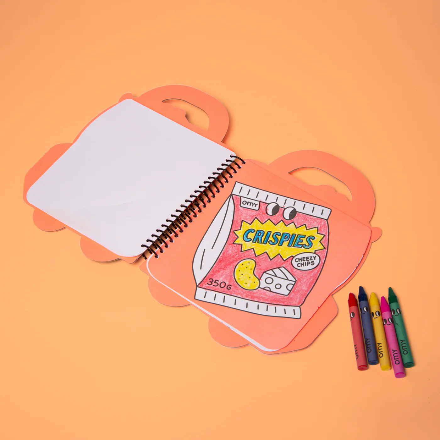 Libro para colorear con pegatinas